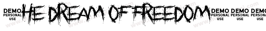 The dream of freedom字体转换